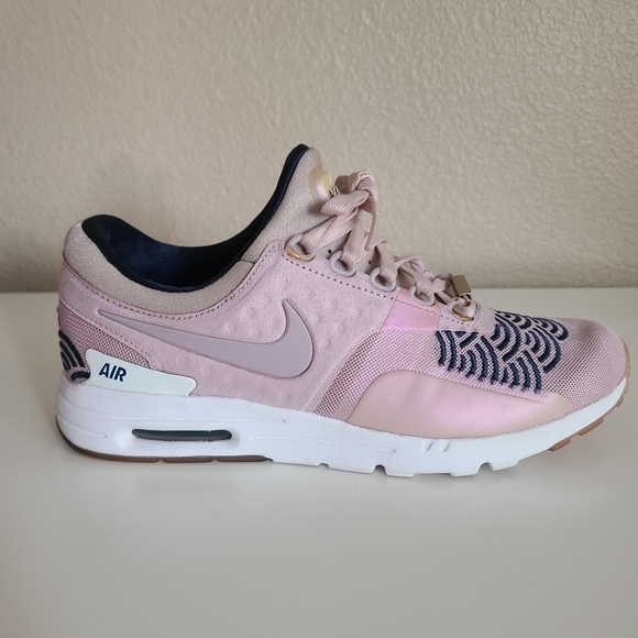 rare nike women’s air max zero look of the city tokyo pink sneakers size3 7.5 - Picture 2 of 11